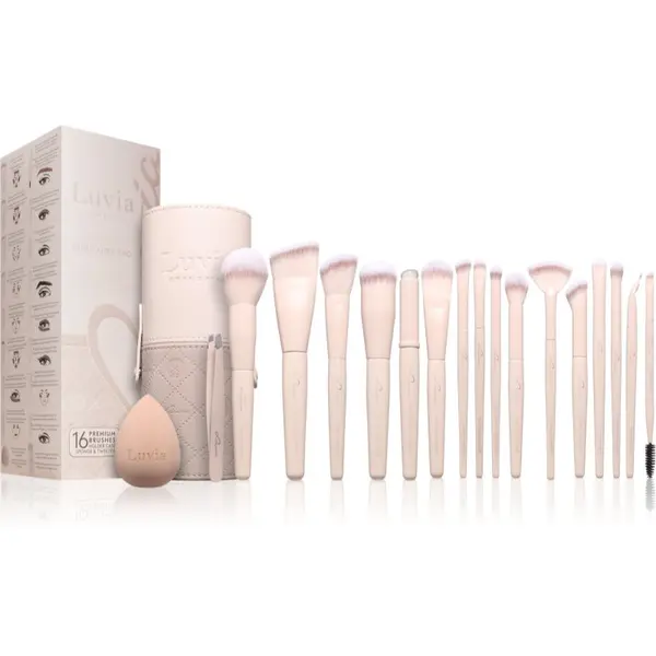 Luvia Cosmetics Luvia Cosmetics Nude Aura Pro set čopičev z etuijem