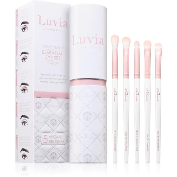 Luvia Cosmetics Luvia Cosmetics Prime Vegan Candy set čopičev za ličenje oči
