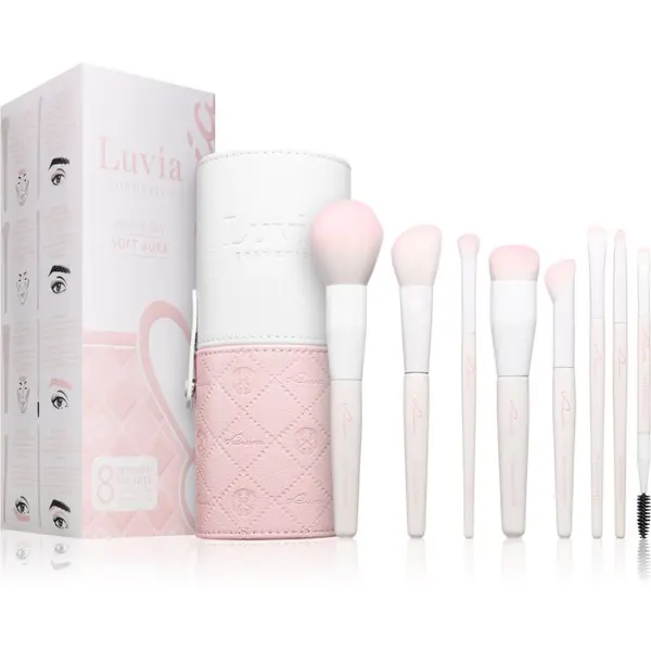 Luvia Cosmetics Luvia Cosmetics Soft Aura set čopičev z etuijem
