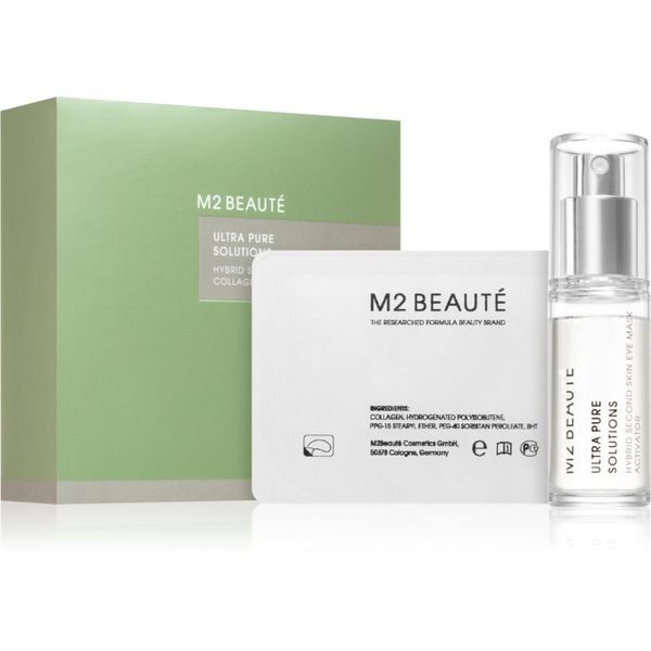M2 Beauté M2 Beauté Ultra Pure Solutions Hybrid Second Skin kolagenska maska za predel okoli oči 30 ml