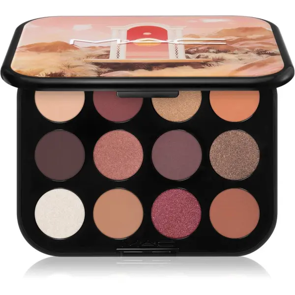 MAC Cosmetics MAC Cosmetics Connect In Colour Eye Shadow Palette 12 shades paleta senčil za oči odtenek Future Flame 12,2 g