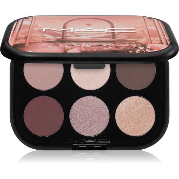 MAC Cosmetics MAC Cosmetics Connect In Colour Eye Shadow Palette 6 shades paleta senčil za oči odtenek Embedded In Burgundy 6,25 g