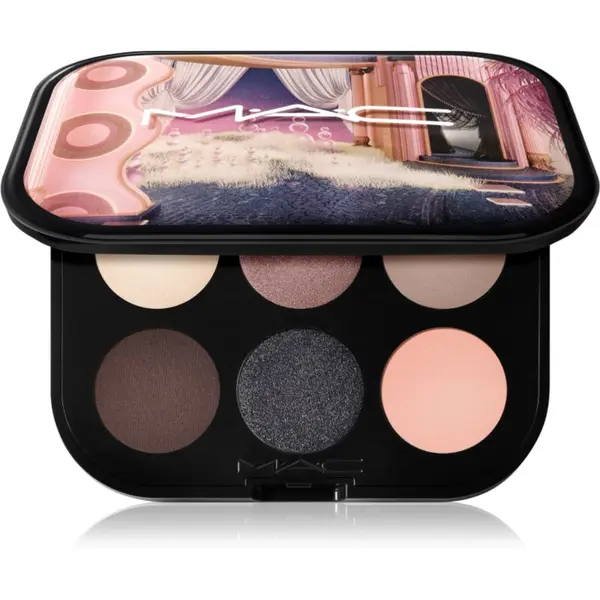 MAC Cosmetics MAC Cosmetics Connect In Colour Eye Shadow Palette 6 shades paleta senčil za oči odtenek Encrypted Kryptonite 6.25 g