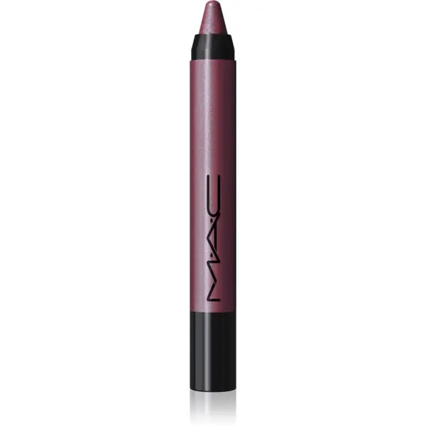 MAC Cosmetics MAC Cosmetics Dazzlelips Crayon bleščeča šminka v svinčniku odtenek Cosmic Plum 1.5 g