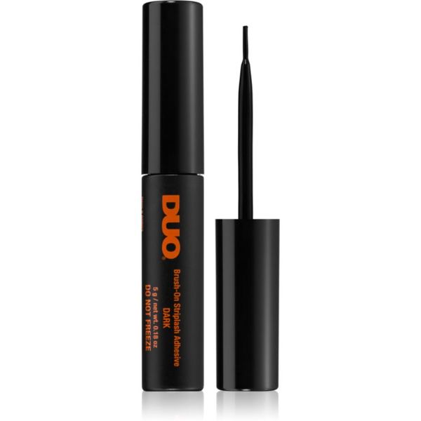 MAC Cosmetics MAC Cosmetics Duo Brush On Striplash lepilo za umetne trepalnice s čopičem odtenek Dark Tone 5 g