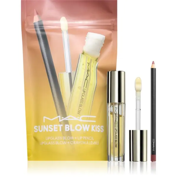 MAC Cosmetics MAC Cosmetics Kits Sunset Blow Kiss Lip Combo darilni set za ustnice