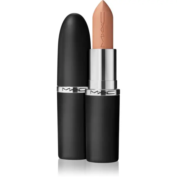 MAC Cosmetics MAC Cosmetics MACximal Sleek Satin Lipstick kremasta vlažilna šminka odtenek Fleshpot 3.5 g