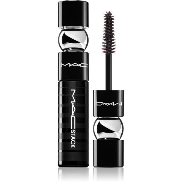 MAC Cosmetics MAC Cosmetics Mini M·A·CStack Mascara Superstack Mega Brush maskara za volumen in podaljšanje trepalnic mini odtenek Black 8 ml