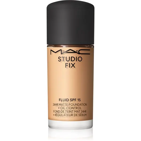 MAC Cosmetics MAC Cosmetics Mini Studio Fix Fluid SPF 15 24HR Matte Foundation + Oil Control matirajoči tekoči puder SPF 15 odtenek NC25 15 ml