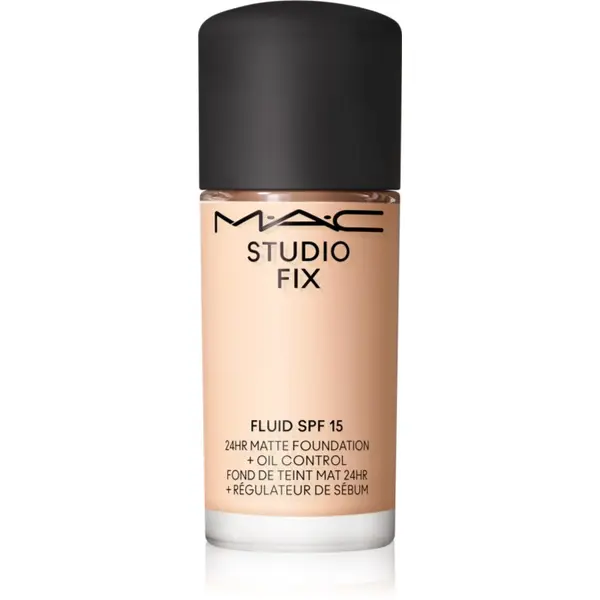 MAC Cosmetics MAC Cosmetics Mini Studio Fix Fluid SPF 15 24HR Matte Foundation + Oil Control matirajoči tekoči puder SPF 15 odtenek NW10 15 ml