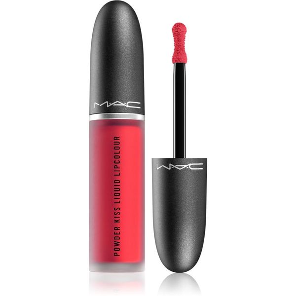 MAC Cosmetics MAC Cosmetics Powder Kiss Liquid Lipcolour mat tekoča šminka odtenek Escandalo! 5 ml