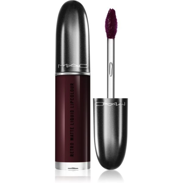 MAC Cosmetics MAC Cosmetics Retro Matte Liquid Lipcolour mat tekoča šminka odtenek High Drama 5 ml