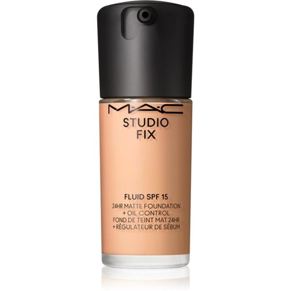 MAC Cosmetics MAC Cosmetics Studio Fix Fluid SPF 15 24HR Matte Foundation + Oil Control matirajoči tekoči puder SPF 15 odtenek N6 30 ml