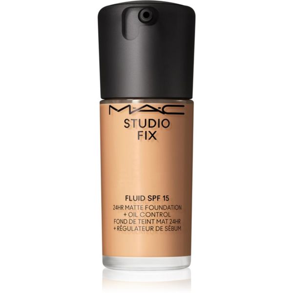 MAC Cosmetics MAC Cosmetics Studio Fix Fluid SPF 15 24HR Matte Foundation + Oil Control matirajoči tekoči puder SPF 15 odtenek NC30 30 ml