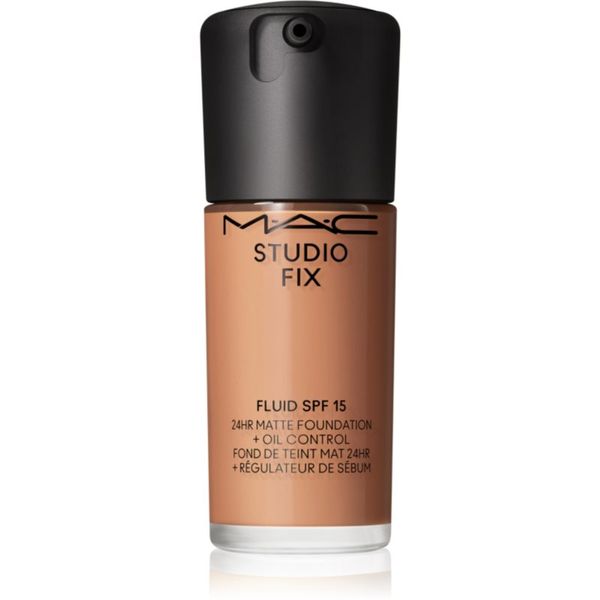 MAC Cosmetics MAC Cosmetics Studio Fix Fluid SPF 15 24HR Matte Foundation + Oil Control matirajoči tekoči puder SPF 15 odtenek NW30 30 ml