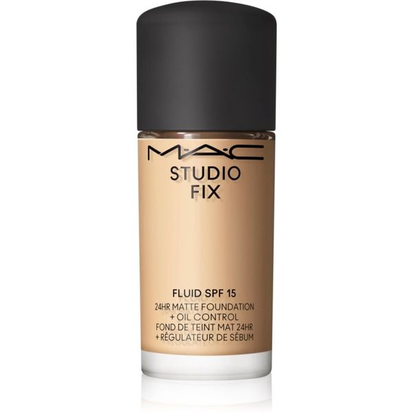 MAC Cosmetics MAC Cosmetics Studio Fix Fluid SPF 15 24HR Matte Foundation + Oil Control Mini matirajoči tekoči puder SPF 15 odtenek NC17 15 ml