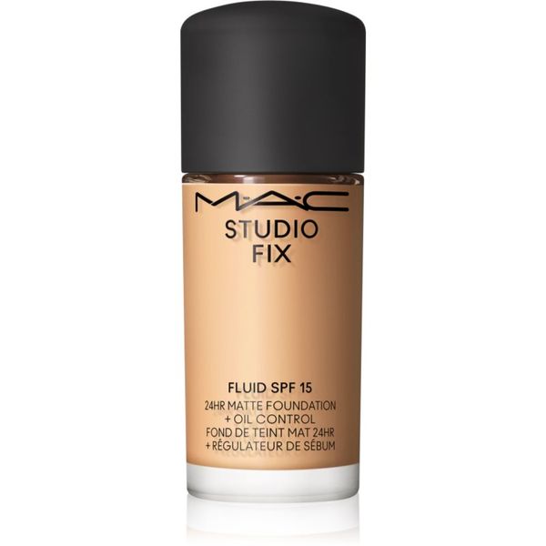 MAC Cosmetics MAC Cosmetics Studio Fix Fluid SPF 15 24HR Matte Foundation + Oil Control Mini matirajoči tekoči puder SPF 15 odtenek NC25 15 ml