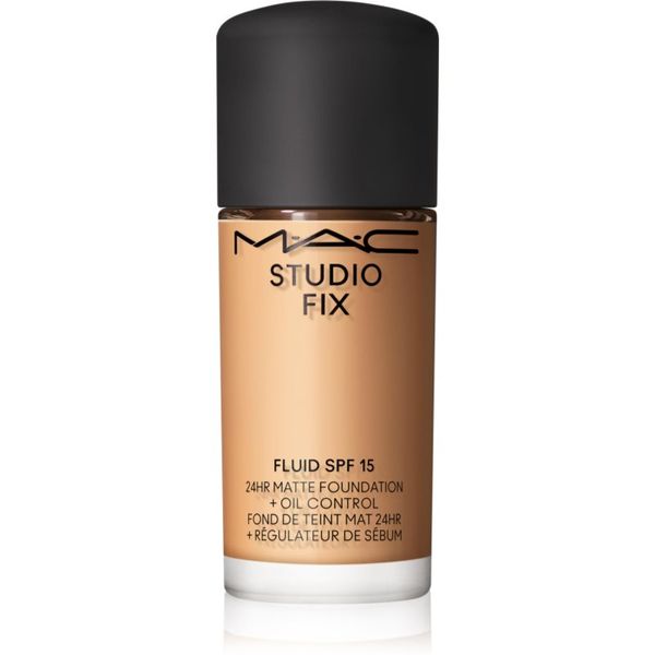 MAC Cosmetics MAC Cosmetics Studio Fix Fluid SPF 15 24HR Matte Foundation + Oil Control Mini matirajoči tekoči puder SPF 15 odtenek NC30 15 ml