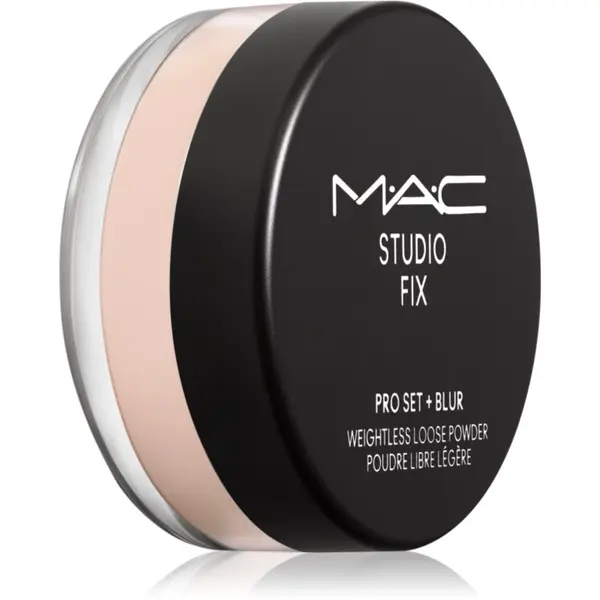MAC Cosmetics MAC Cosmetics Studio Fix Pro Set + Blur Weightless Loose Powder matirajoči fiksirni puder odtenek Light 6,5 g