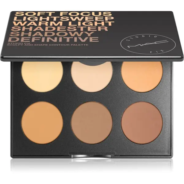 MAC Cosmetics MAC Cosmetics Studio Fix Sculpt and Shape Contour Palette paleta za konture obraza Medium Dark / Dark 14.4 g