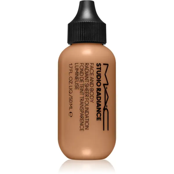 MAC Cosmetics MAC Cosmetics Studio Radiance Face and Body Radiant Sheer Foundation lahek tekoči puder za obraz in telo odtenek C4 50 ml