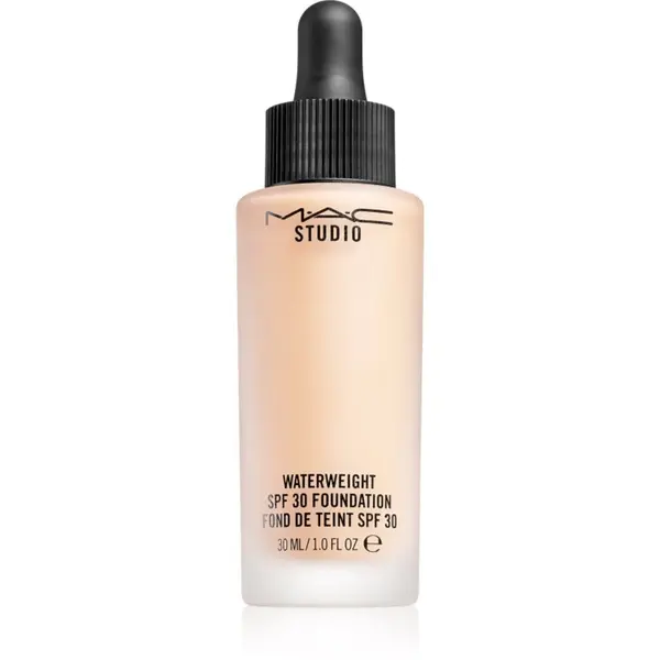 MAC Cosmetics MAC Cosmetics Studio Waterweight SPF 30 Foundation lahki vlažilni tekoči puder SPF 30 odtenek NC 20 30 ml