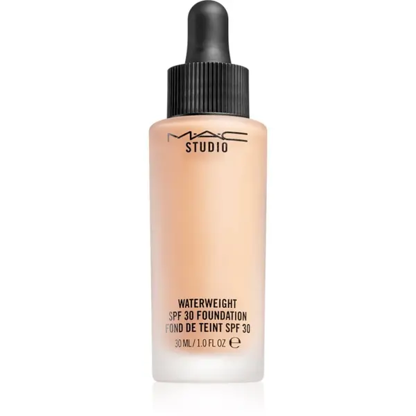 MAC Cosmetics MAC Cosmetics Studio Waterweight SPF 30 Foundation lahki vlažilni tekoči puder SPF 30 odtenek NC 35 30 ml