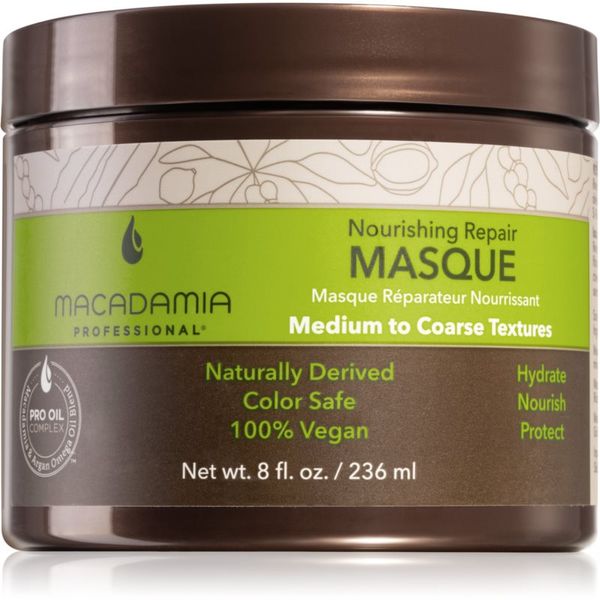 Macadamia Natural Oil Macadamia Natural Oil Nourishing Repair hranilna maska za lase z vlažilnim učinkom 236 ml