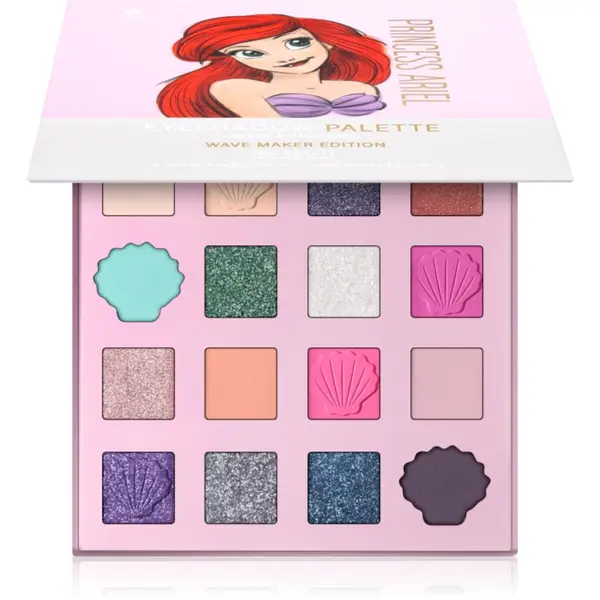 Mad Beauty Mad Beauty Disney Princess Ariel paleta senčil za oči 19.8 g