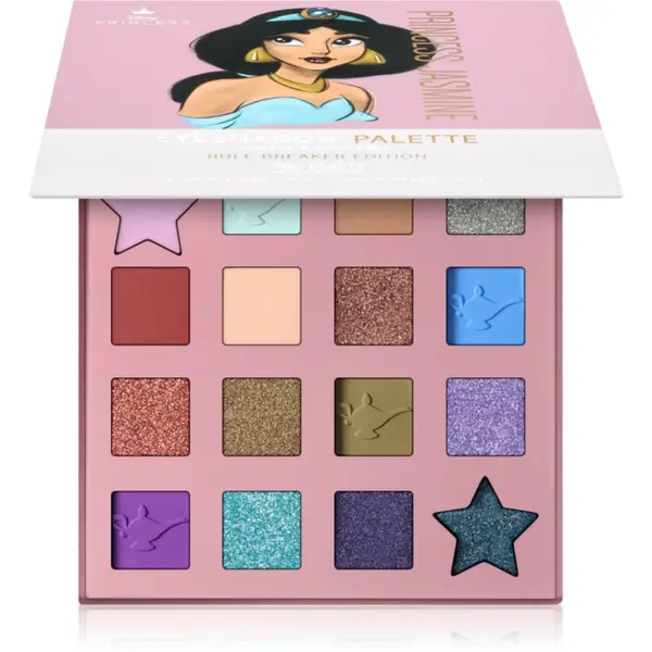 Mad Beauty Mad Beauty Disney Princess Jasmine paleta senčil za oči 19.8 g
