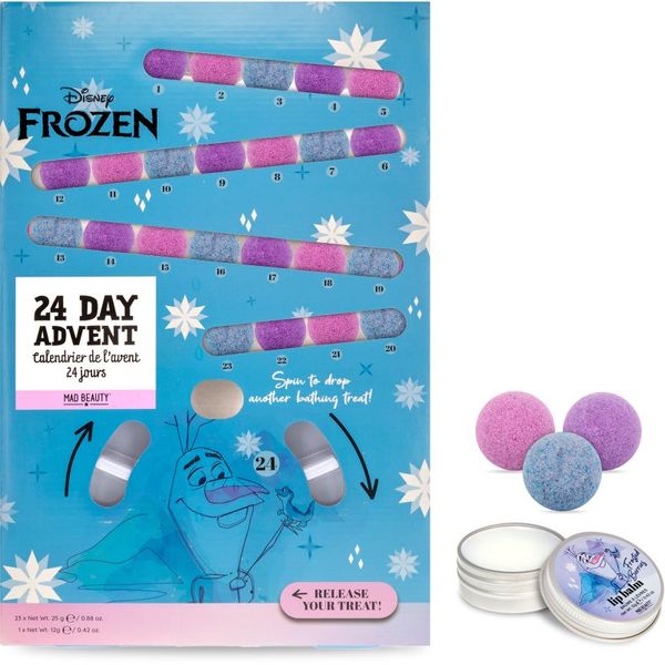 Mad Beauty Mad Beauty Frozen Advent adventni koledar 24 kos