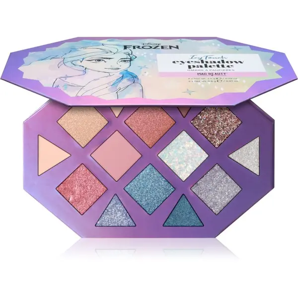 Mad Beauty Mad Beauty Frozen Icy Touch paleta senčil za oči 24.8 g