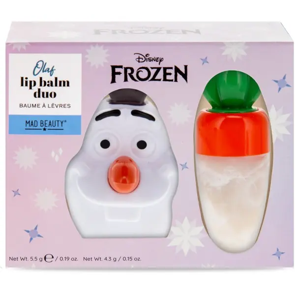Mad Beauty Mad Beauty Frozen Olaf balzam za ustnice duo