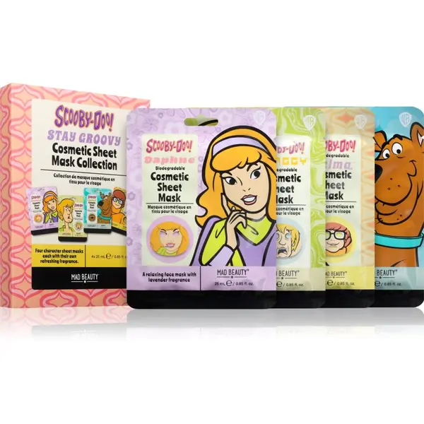 Mad Beauty Mad Beauty Scooby Doo set mask iz platna