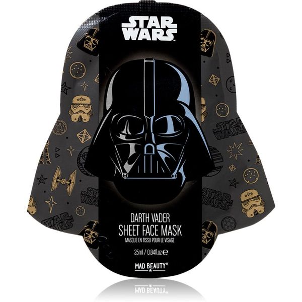 Mad Beauty Mad Beauty Star Wars Darth Vader antioksidacijska maska iz platna z izvlečkom čajevca 25 ml