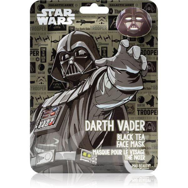 Mad Beauty Mad Beauty Star Wars Darth Vader maska iz platna z izvlečkom čajevca 25 ml