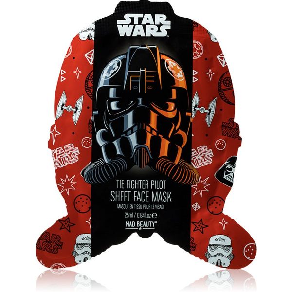 Mad Beauty Mad Beauty Star Wars The Fighter Pilot vlažilna tekstilna maska 25 ml