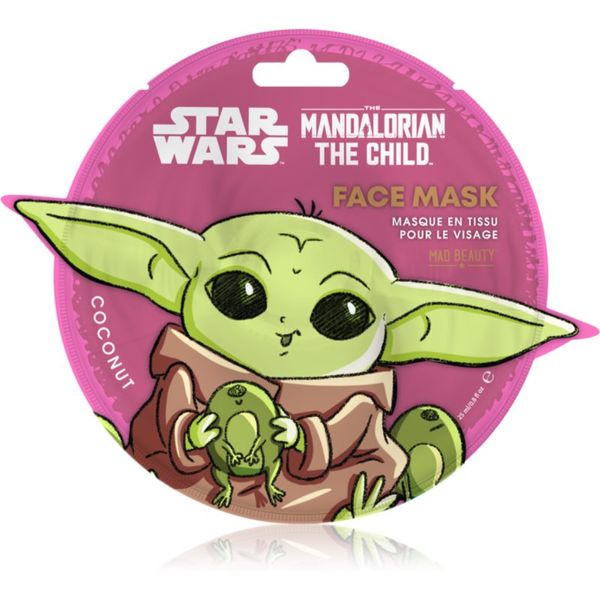 Mad Beauty Mad Beauty Star Wars The Mandalorian The Child maska iz platna s kokosom 25 ml