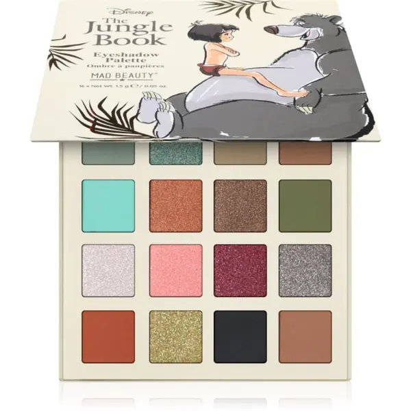 Mad Beauty Mad Beauty The Jungle Book paleta senčil za oči 16x1.5 g