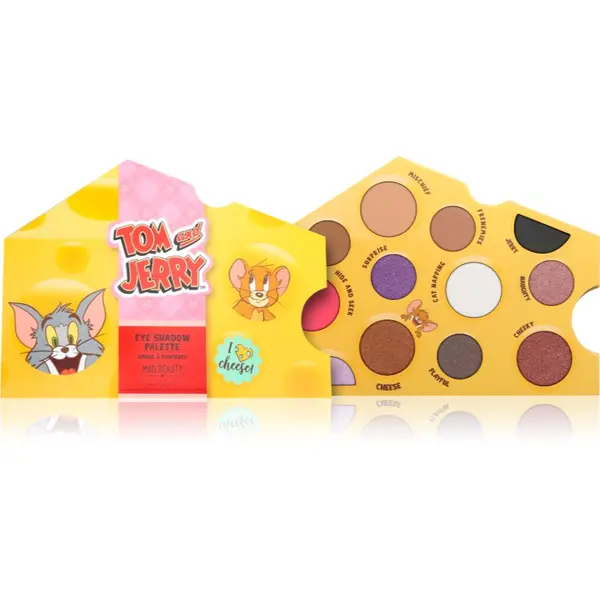 Mad Beauty Mad Beauty Tom & Jerry paleta senčil za oči 22 g
