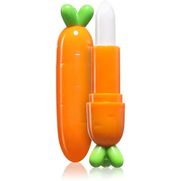 Mad Beauty Mad Beauty Veggie Friends Carrot vlažilni balzam za ustnice 3.2 g