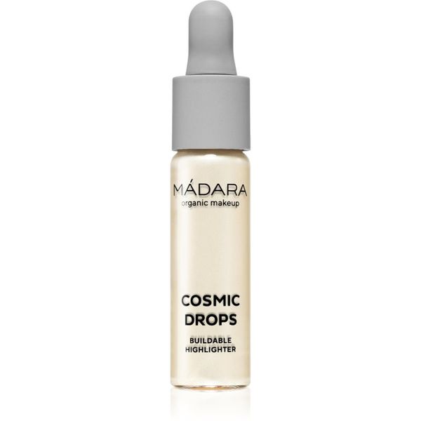 Mádara Mádara Cosmic Drops tekoči osvetljevalec Naked Chromosphere 1 13,5 ml