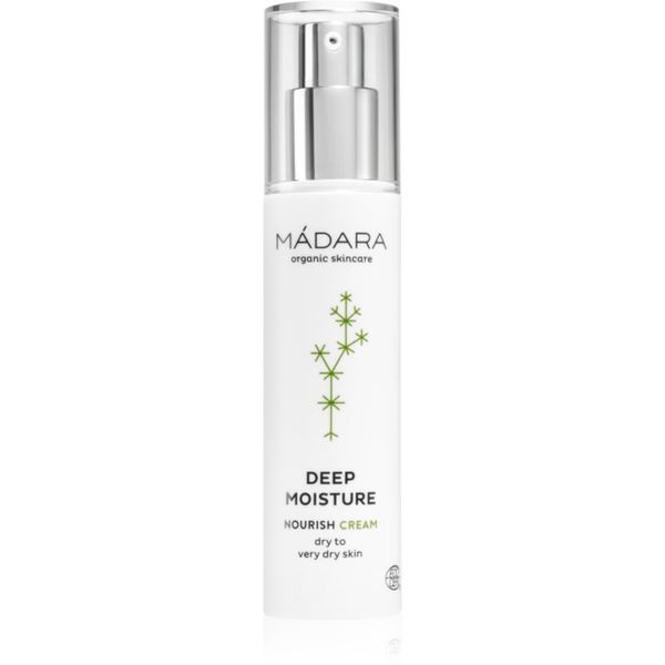 Mádara Mádara DEEP MOISTURE vlažilna in hranilna krema 50