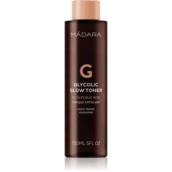 Mádara MÁDARA Glycolic Glow Toner nežni eksfoliacijski tonik 150 ml