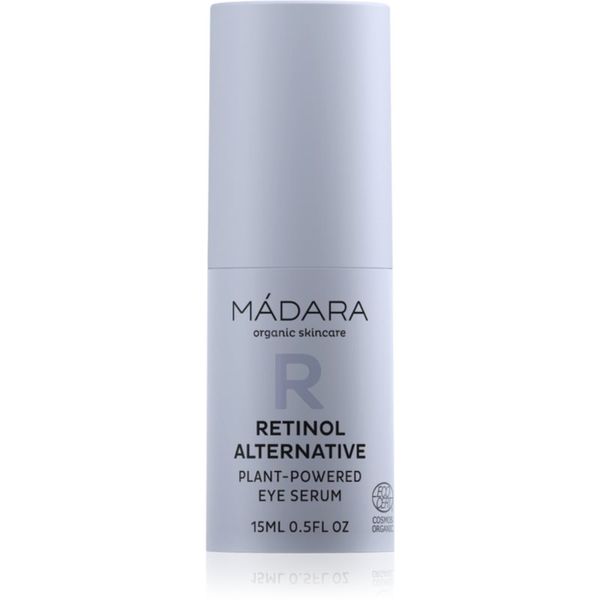 Mádara MÁDARA Retinol Alternative vlažilna krema za predel okoli oči proti gubam in temnim kolobarjem 15 ml