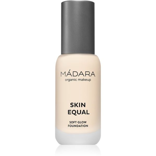 Mádara MÁDARA Skin Equal posvetlitveni tekoči puder za naraven videz SPF 15 odtenek #10 Porcelain 30 ml