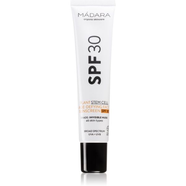 Mádara Mádara SPF30 Age-Defying zaščitni tonirani fluid za obraz 40 ml