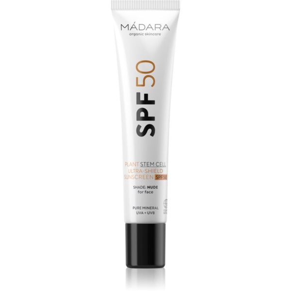 Mádara MÁDARA SPF50 krema za sončenje za obraz SPF 50 40 ml