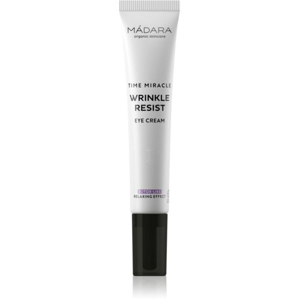 Mádara MÁDARA Time Miracle Wrinkle Resist krema proti gubam za predel okoli oči 20 ml