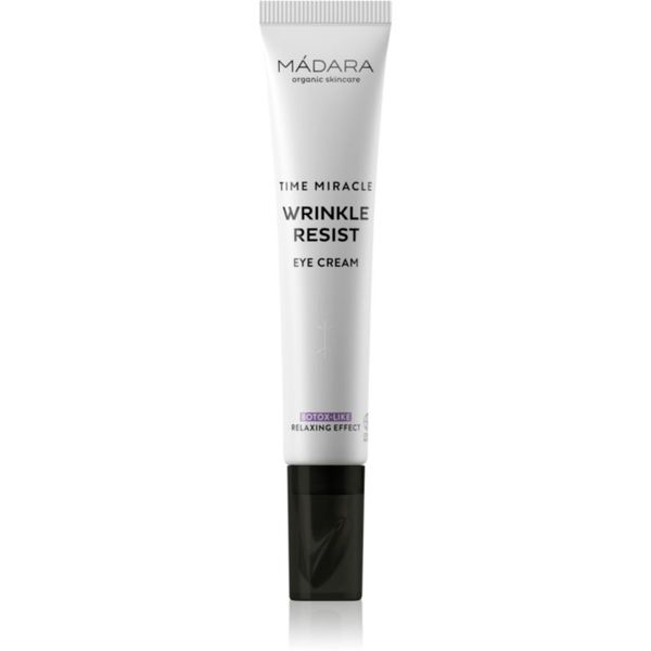 Mádara Mádara Time Miracle Wrinkle Resist krema proti gubam za predel okoli oči z aplikatorjem 20 ml